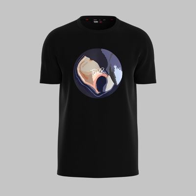 Picture of TORR Black Men's  T-shirt