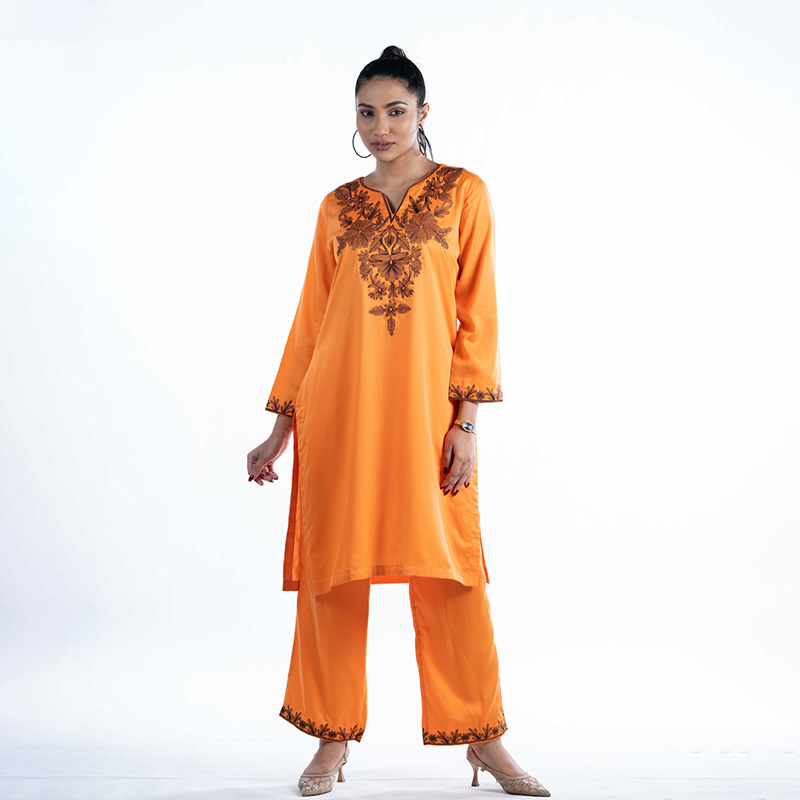 Picture of TORR Tangerine Ethnic Wear (02 Piece Kurti)