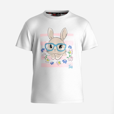 Picture of TORR White Girl's T-shirt