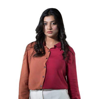 Picture of TORR BROWN/ROSE Women's Shirt