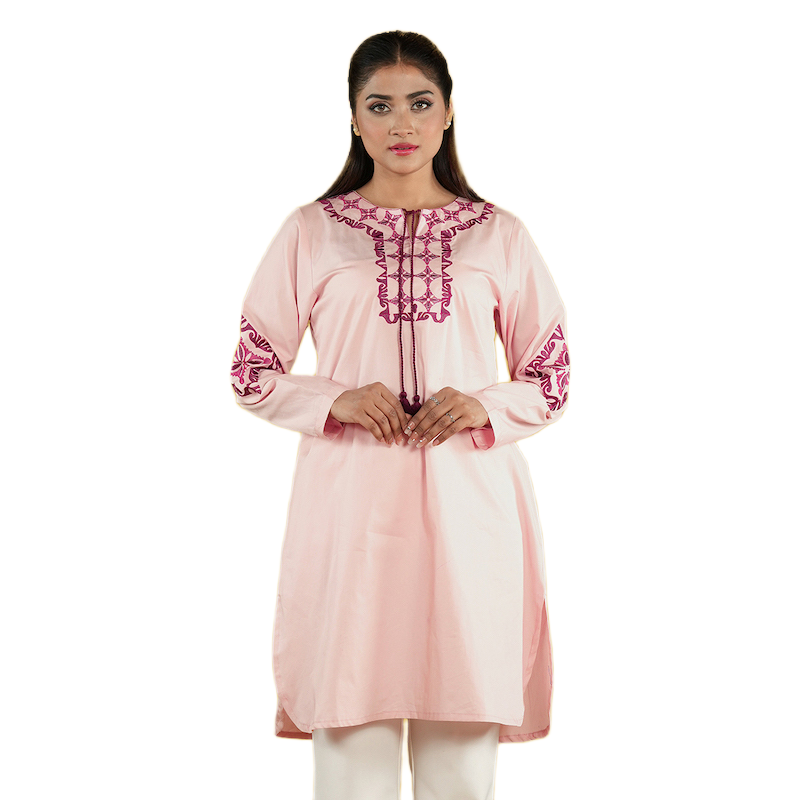 Picture of TORR Light Pink Women's Tunic