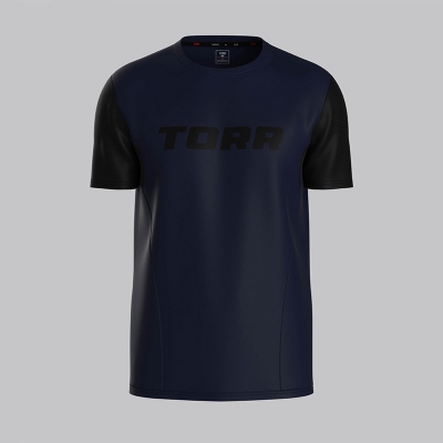 Picture of TORR Navy & Black Men's Activewear T-shirt
