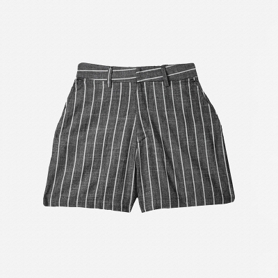 Picture of TORR Anthra Stripe Women Shorts