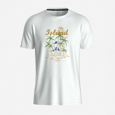 Picture of TORR White Men's  T-shirt