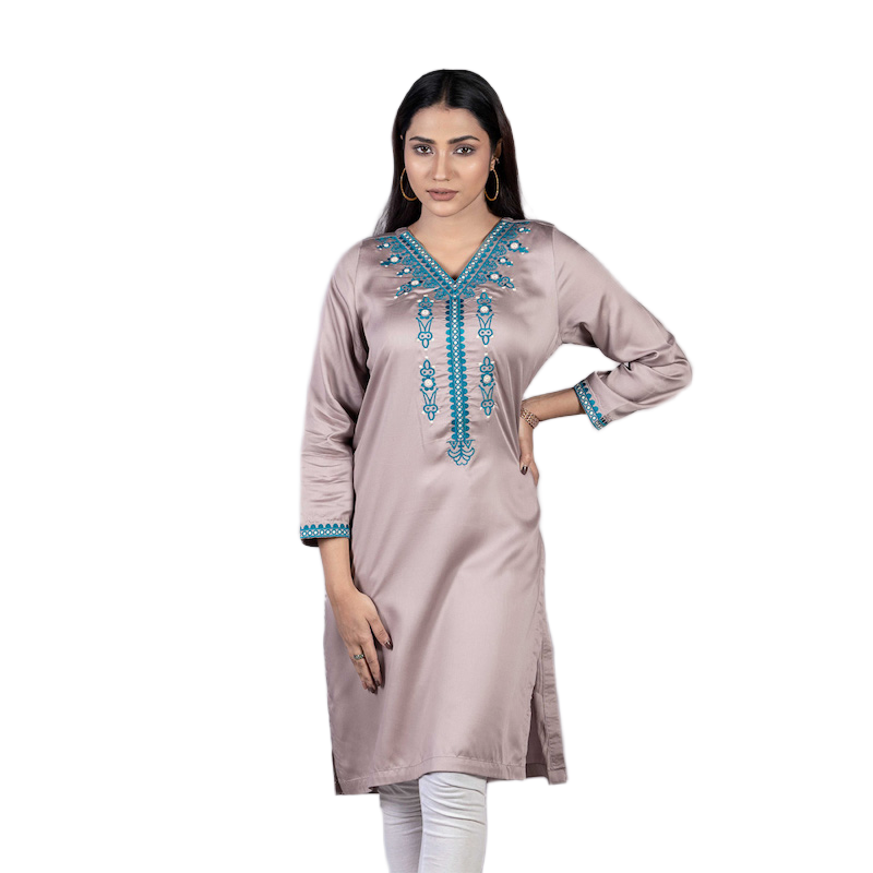 Picture of TORR Mauve Ethnic Wear (01 Piece Kurti)