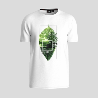 Picture of TORR White Men's  T-shirt