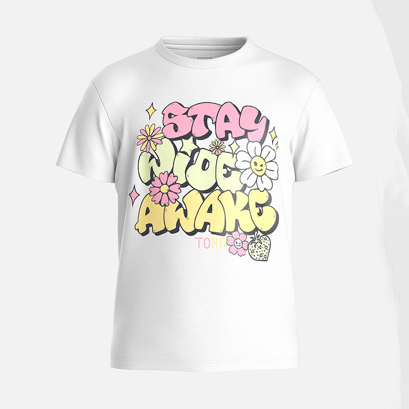 Picture of TORR White Girl's T-shirt