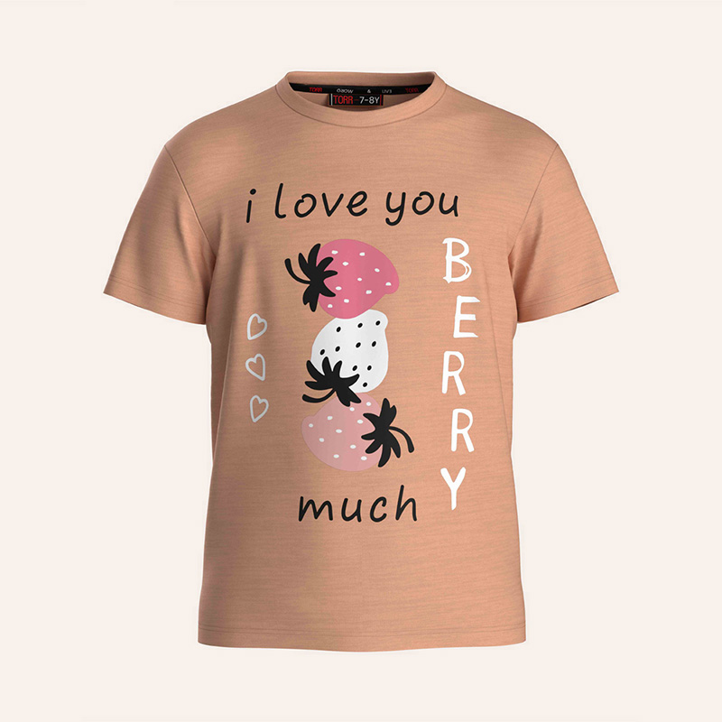 Picture of TORR Coral Vigore Girl's Quick Dry T-shirt