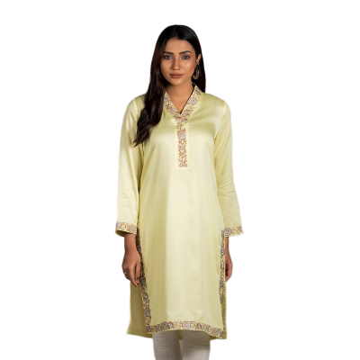 Picture of TORR Pale Lime Ethnic Wear (01 Piece Kurti)