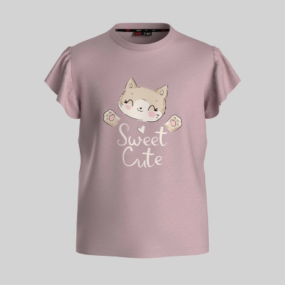 Picture of TORR Purple Solid Girl's T-shirt