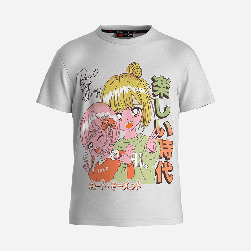 Picture of TORR White Girl's T-shirt