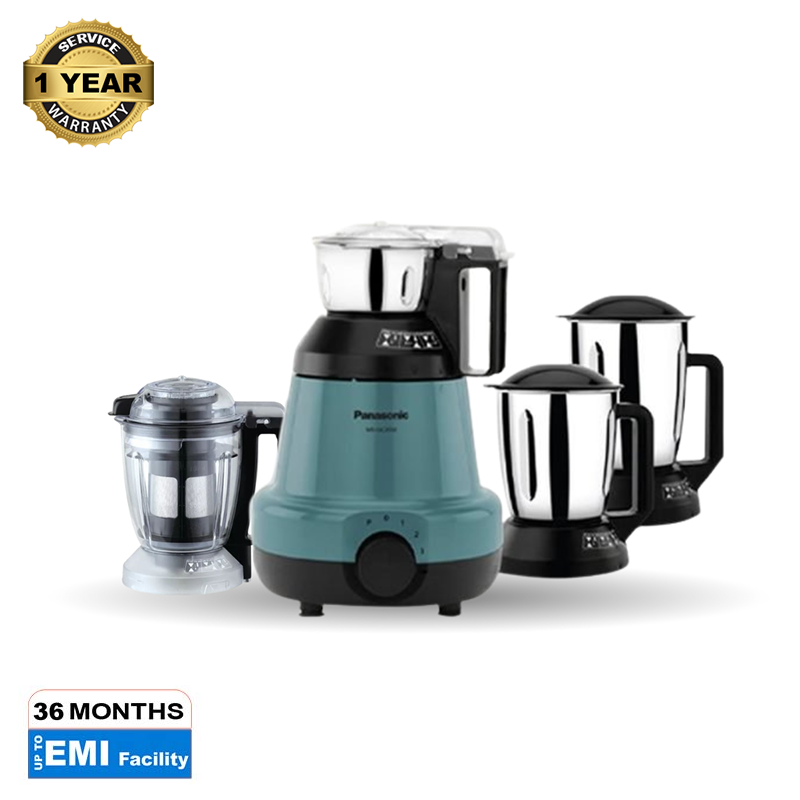 Picture of Panasonic 900W Mixer Grinder (4 In 1) Coral Blue (MX-GC4550)