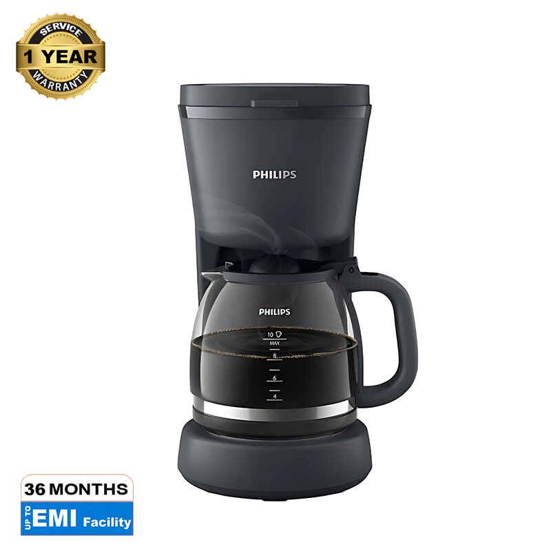 Picture of Philips 1000W Electric Drip Glass Coffee Maker (HD7430/90)