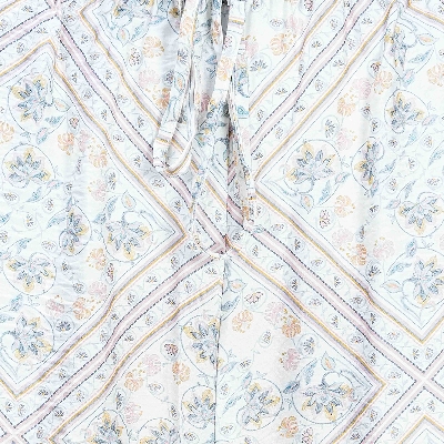 Picture of TORR White Aop Womens Palazzo