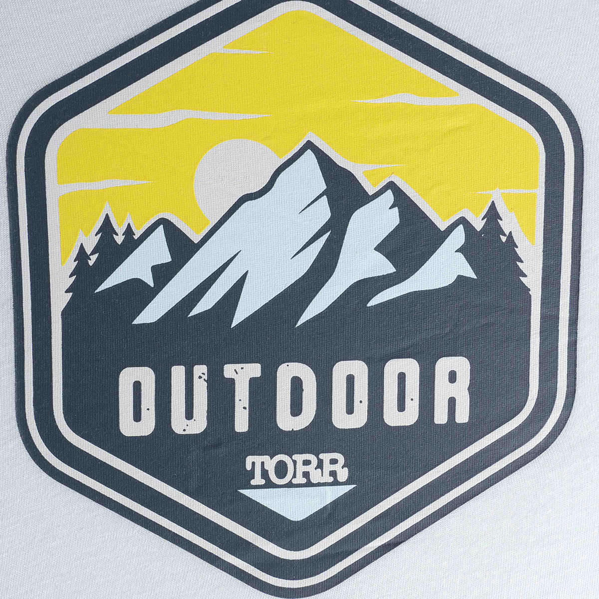 Picture of TORR White Men's  T-shirt