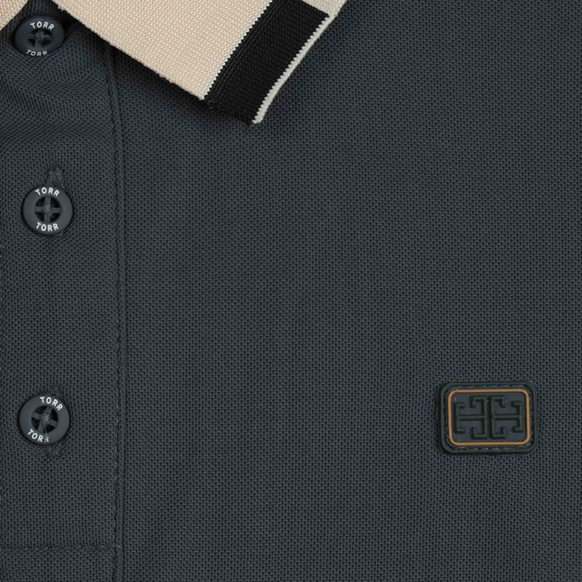 Picture of TORR Dark Grey Performance Polo