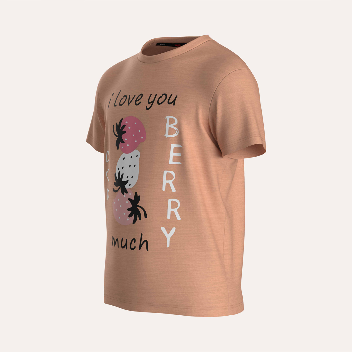 Picture of TORR Coral Vigore Girl's Quick Dry T-shirt