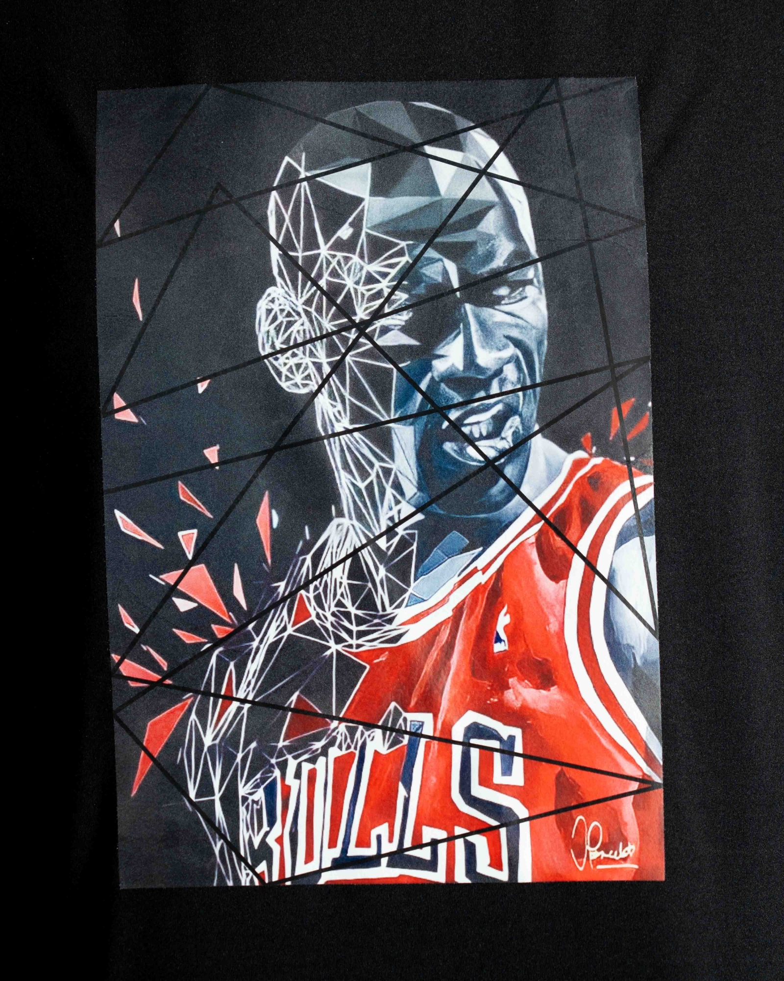 Picture of TORR Black Men's Activewear T-shirt