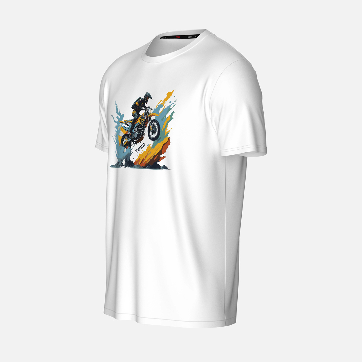 Picture of TORR White Men's T-shirt