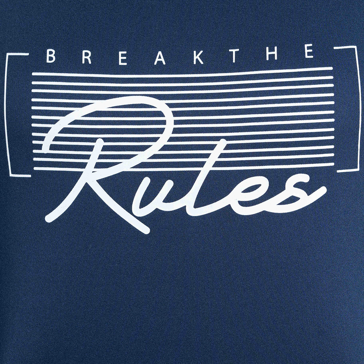 Picture of TORR Navy Women's Activewear Top