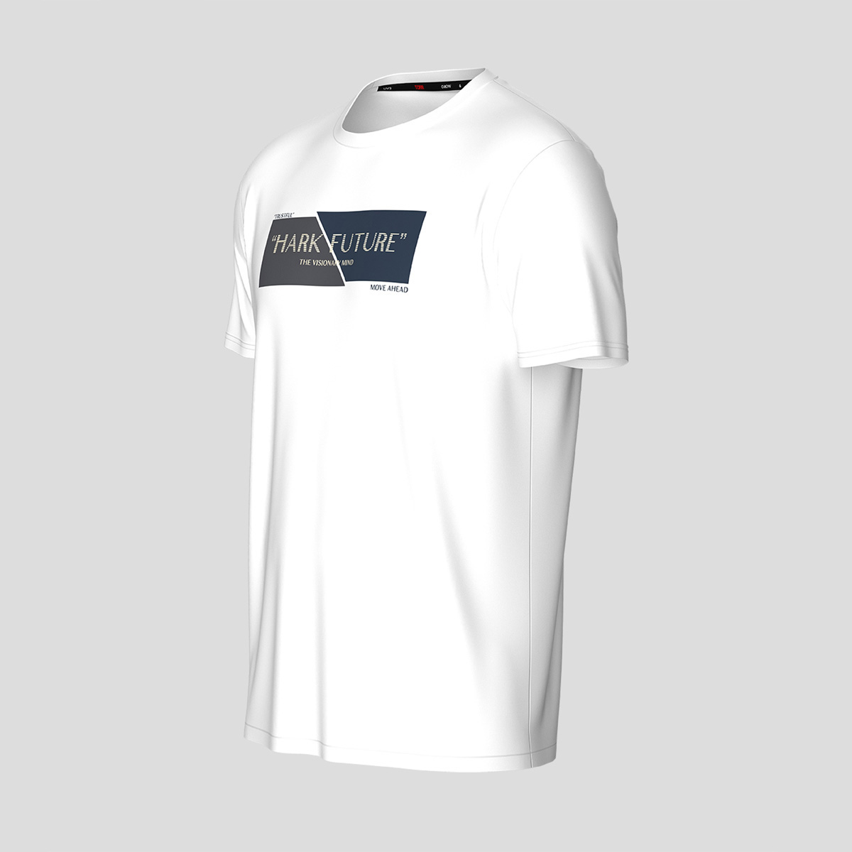 Picture of TORR White Men's Activewear T-shirt