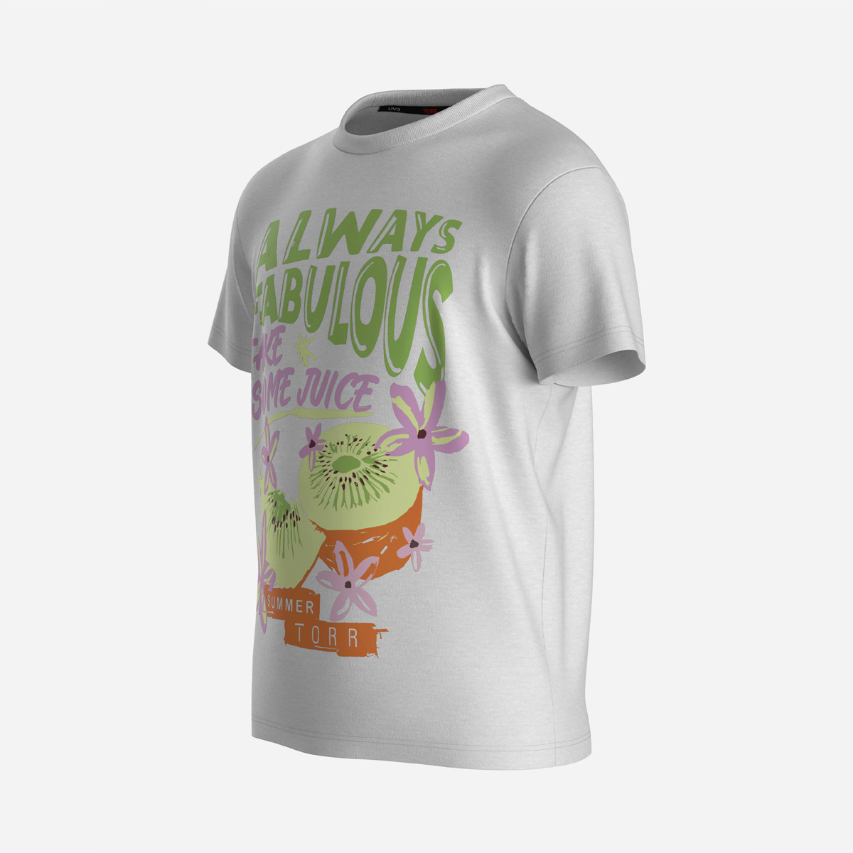 Picture of TORR White Girl's T-shirt