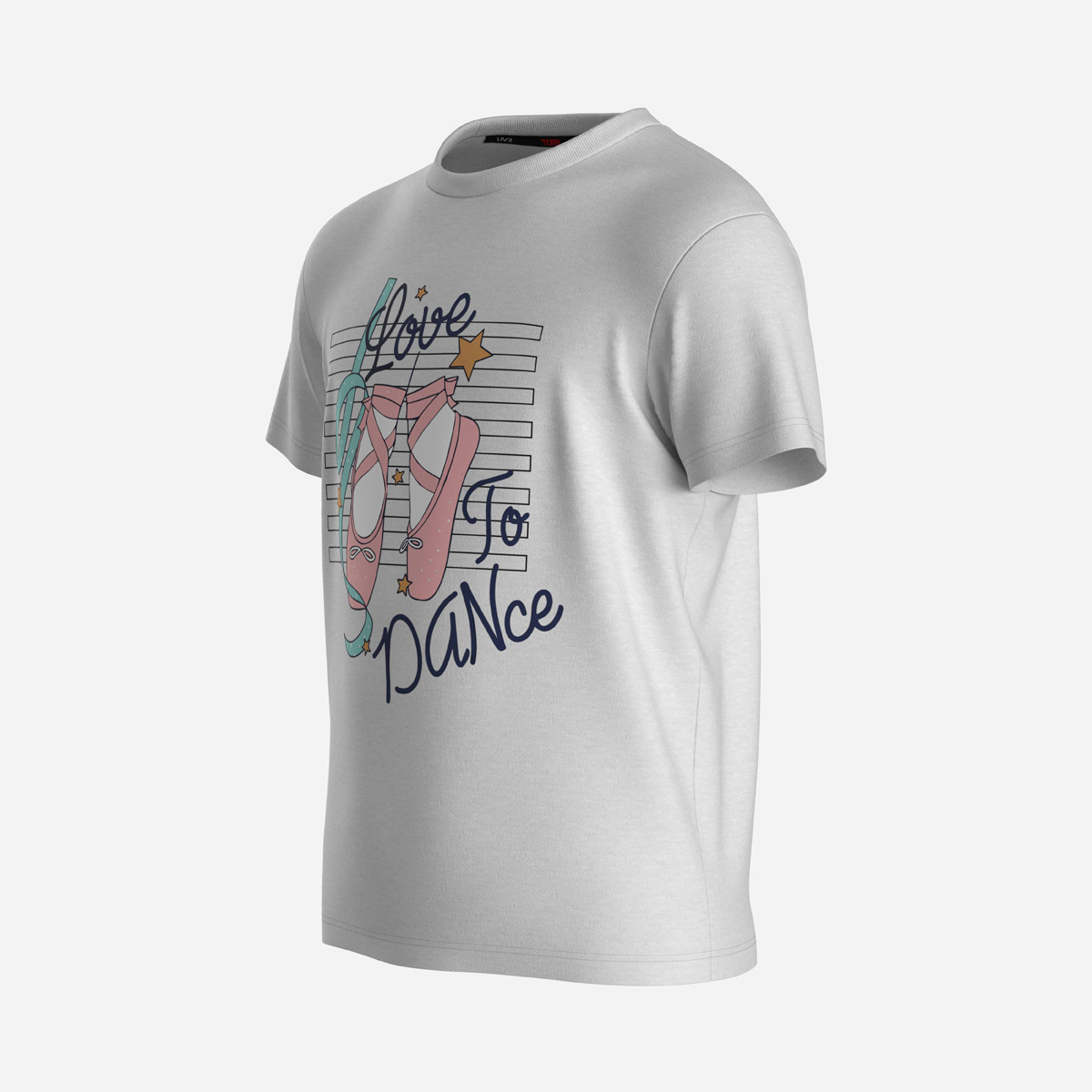 Picture of TORR White Girl's T-shirt