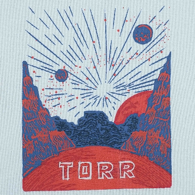 Picture of TORR Sky Way Drop Shoulder T-shirt