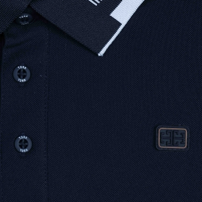 Picture of TORR Navy Performance Polo
