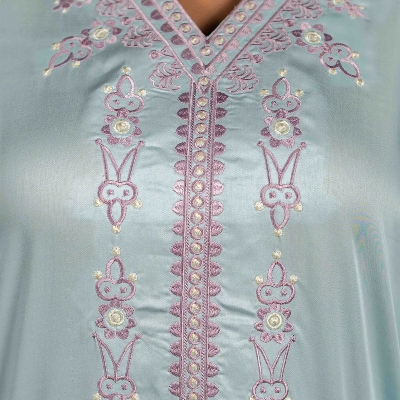 Picture of TORR Sky Blue Ethnic Wear (01 Piece Kurti)