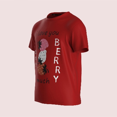 Picture of TORR Red Girl's Quick Dry T-shirt