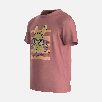 Picture of TORR Pink Solid Girl's T-shirt