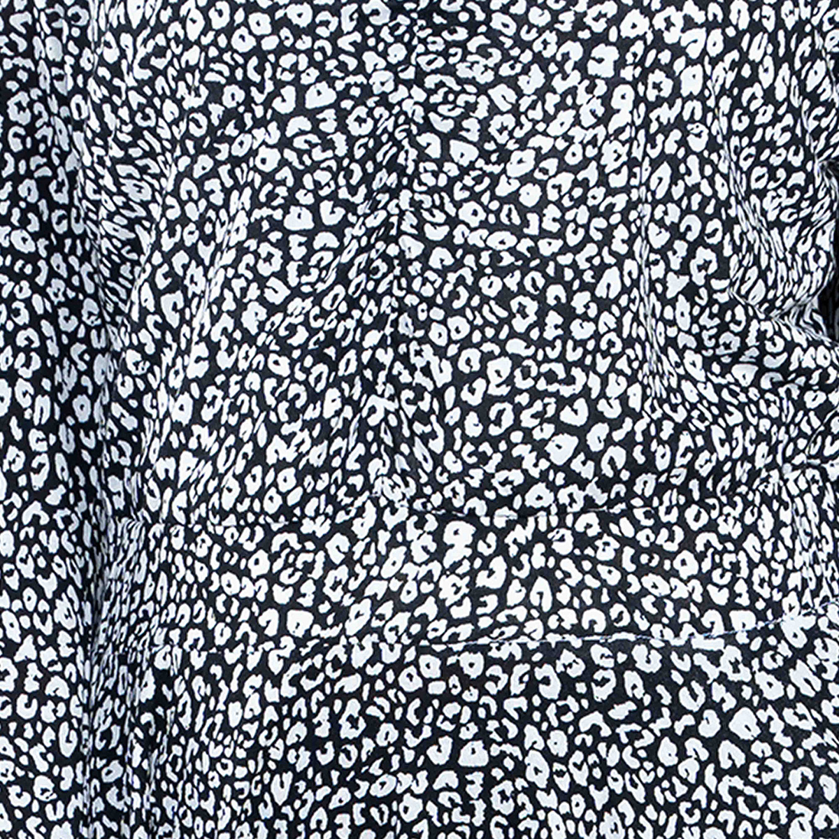 Picture of TORR Black AOP Women's Long Top