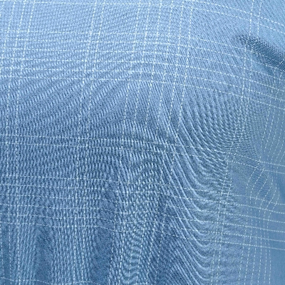 Picture of TORR Blue Aop Womens Kimono T-Shirt