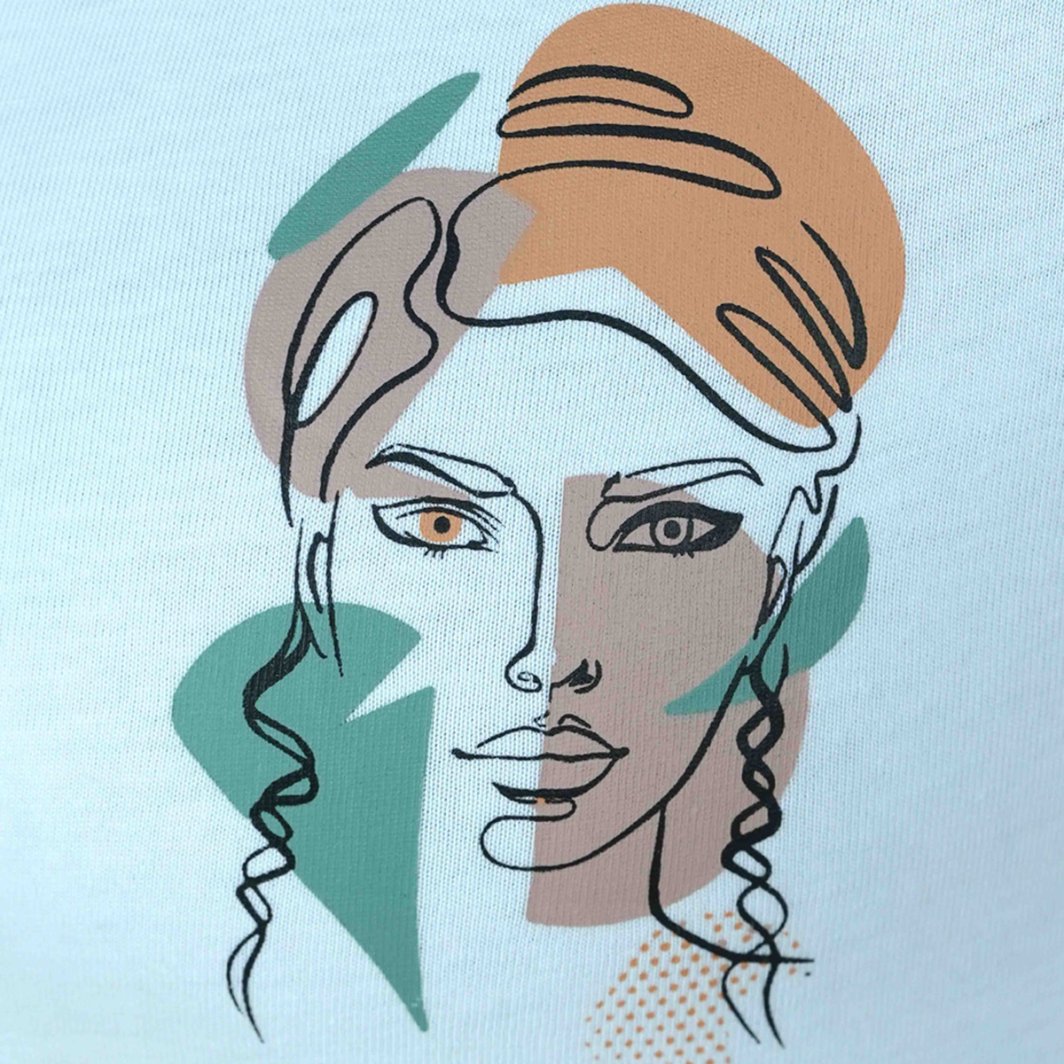 Picture of TORR White Women's T-shirt