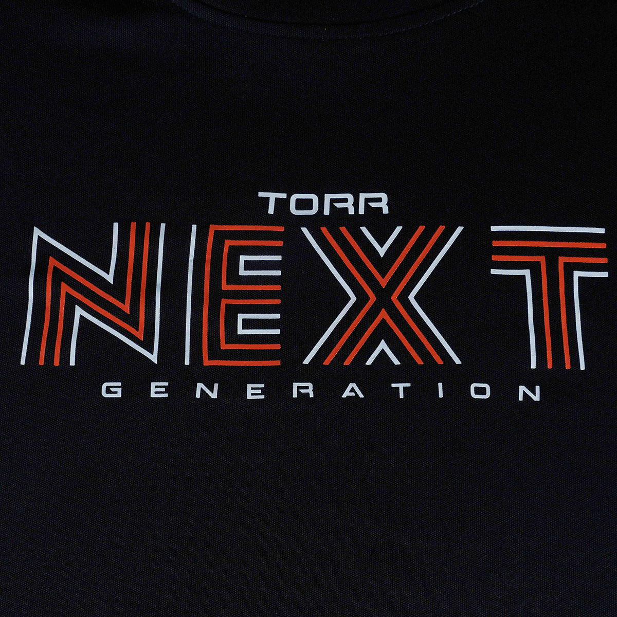 Picture of TORR Black Men's Activewear T-shirt