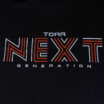 Picture of TORR Black Men's Activewear T-shirt