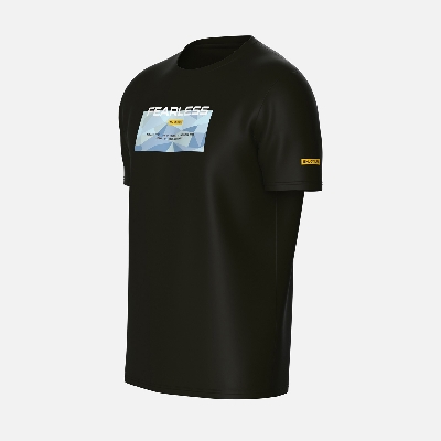 Picture of TORR Black Men's Activewear T-shirt