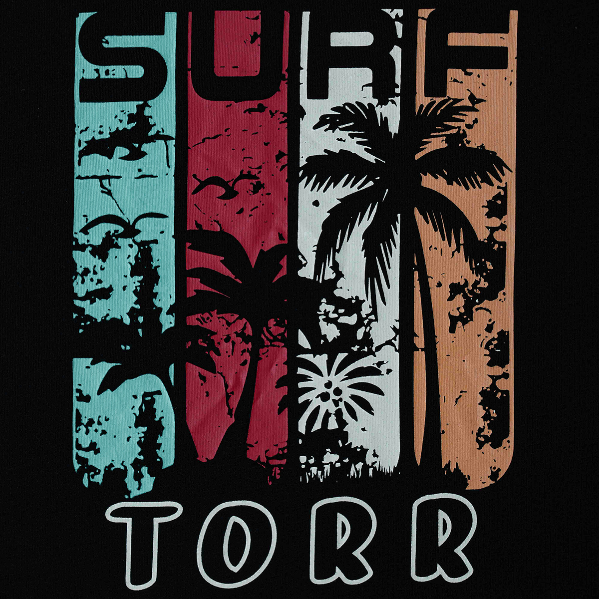 Picture of TORR Black Men's  T-shirt