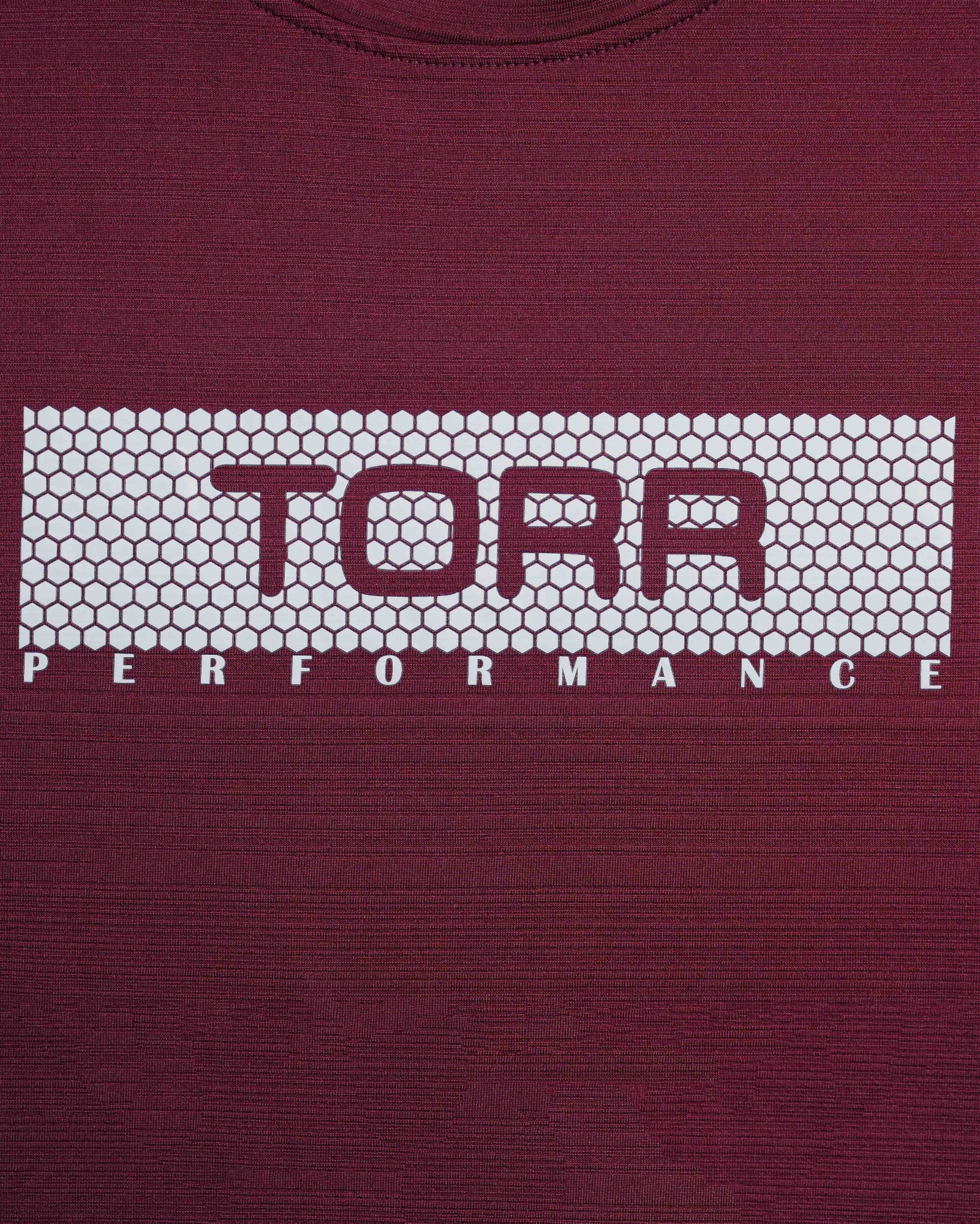 Picture of TORR Maroon Men's Activewear T-shirt