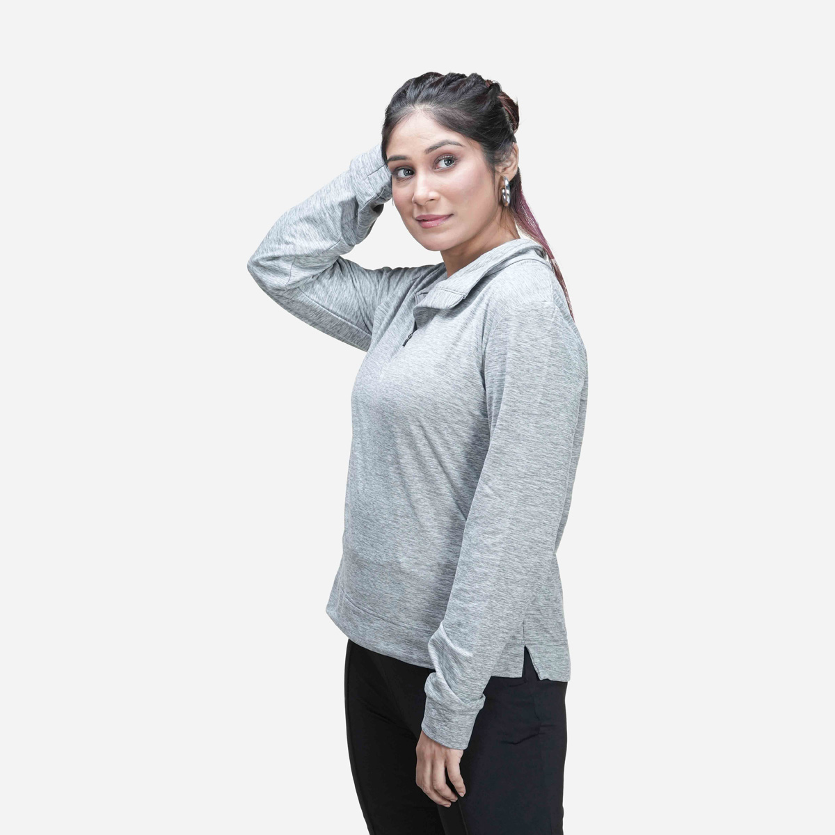 Picture of TORR Grey Mellange Women's Sweatshirt