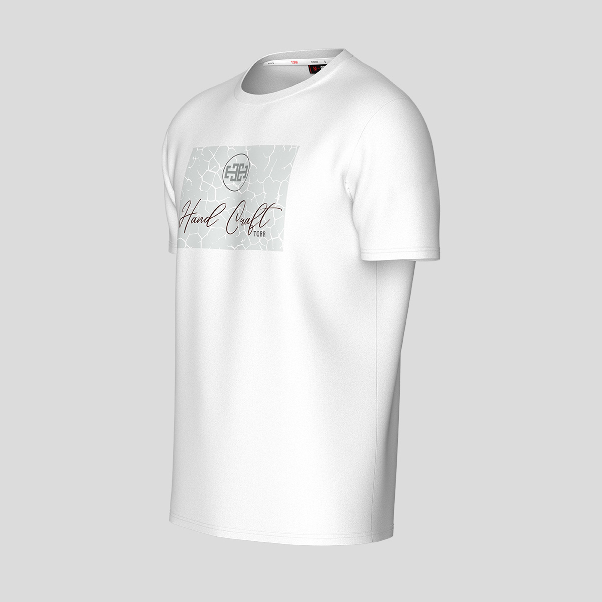 Picture of TORR White Men's  T-shirt