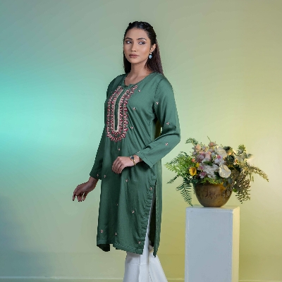 Picture of TORR  Greener Pestures Ethnic Wear (01 Piece Kurti)