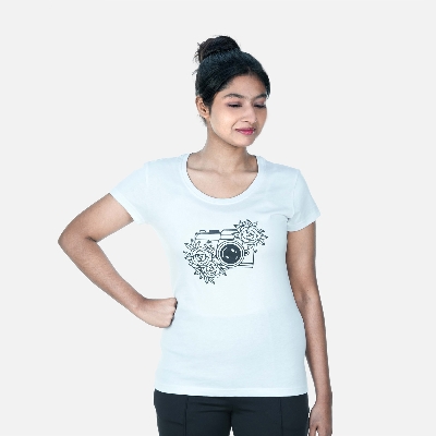 Picture of TORR White Women's T-shirt