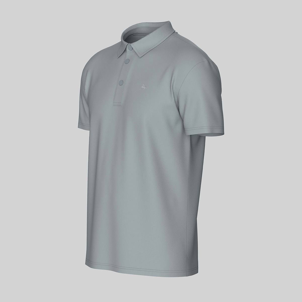 Picture of TORR Light Grey Technical Polo