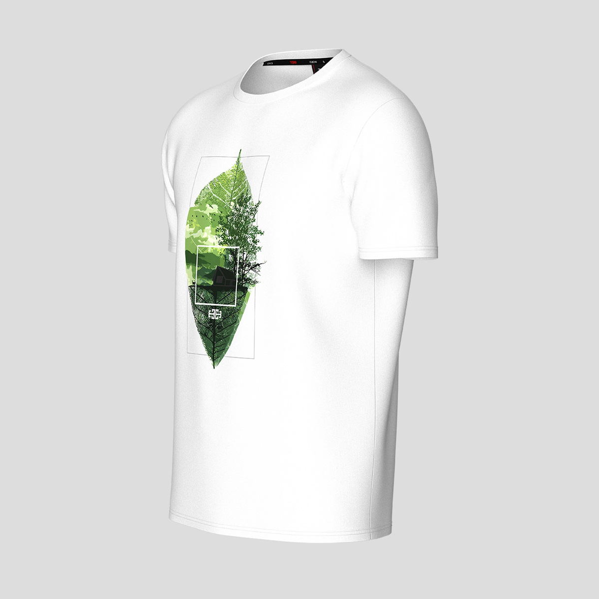 Picture of TORR White Men's  T-shirt