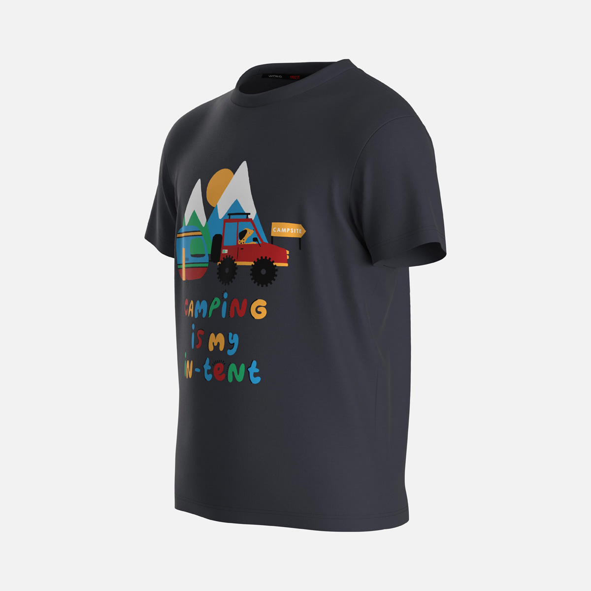 Picture of TORR Dark Grey Boys T-shirt