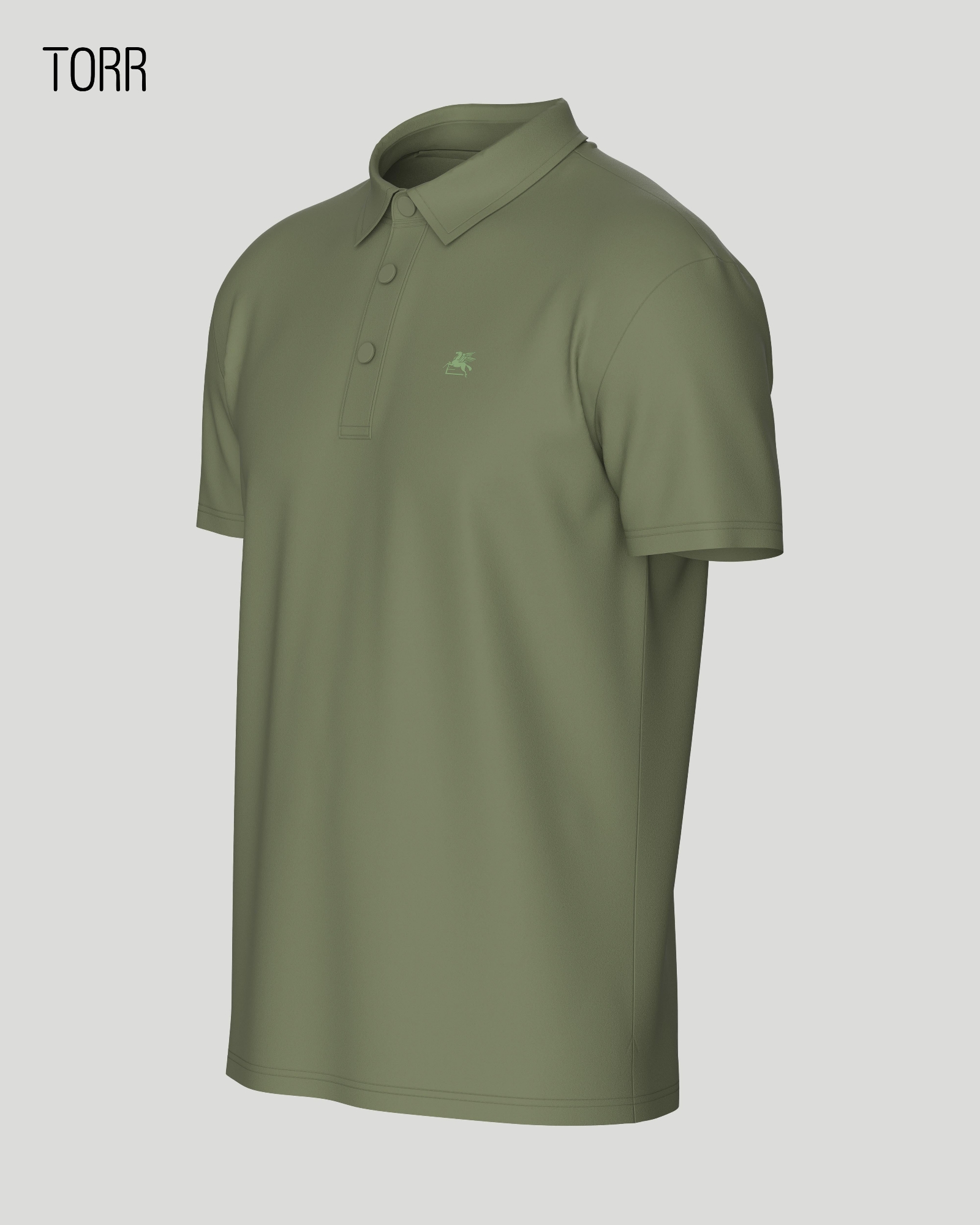Picture of TORR Deep Green Technical Polo