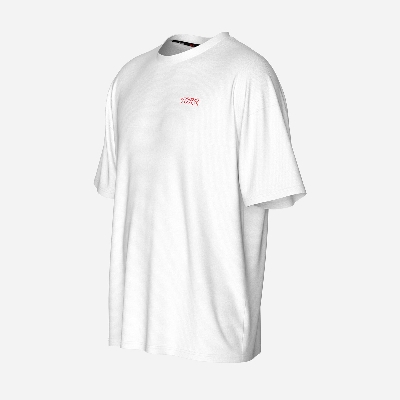 Picture of TORR White Drop Shoulder T-shirt