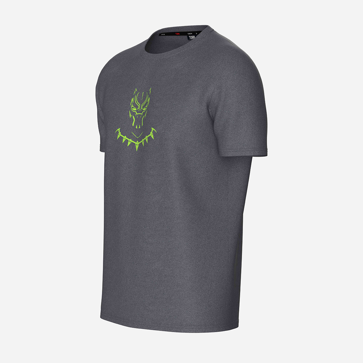 Picture of TORR Grey Chine Glow in the Dark T-Shirt